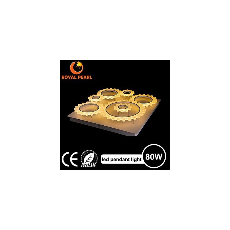 Hűvös fehér Epistar Chips 80 W függőlámpa