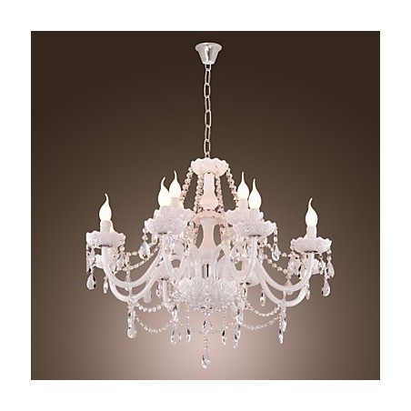 Modern kortárs galvanizált csillár