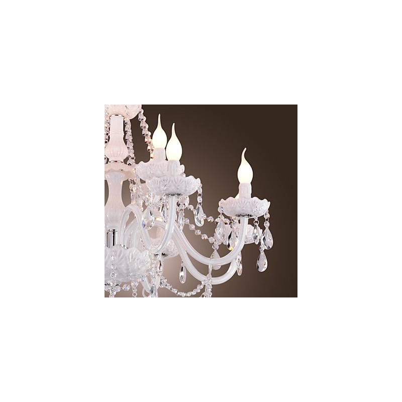 Modern kortárs galvanizált csillár