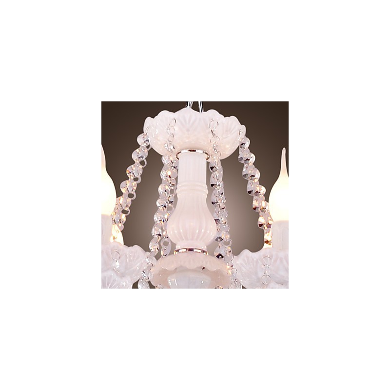 Modern kortárs galvanizált csillár