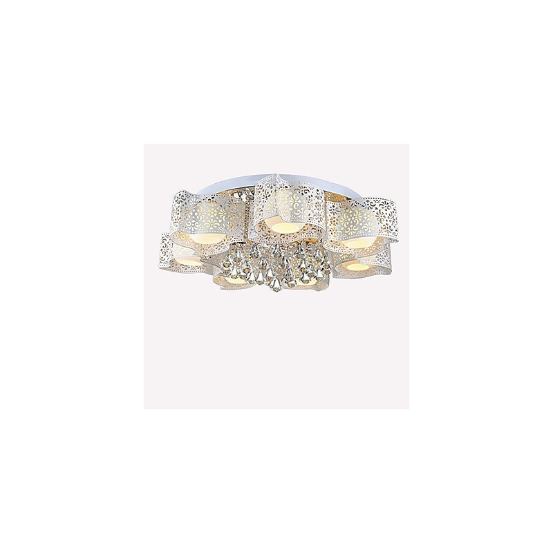 Flush Mount Crystal Modern kortárs fém