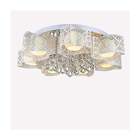 Flush Mount Crystal Modern kortárs fém