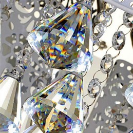 Flush Mount Crystal Modern kortárs fém