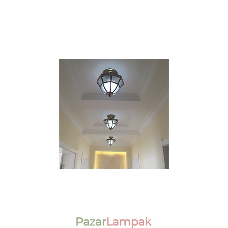 Hagyományos, klasszikus, mini stílusú sárgaréz, fém süllyesztett spotlámpák