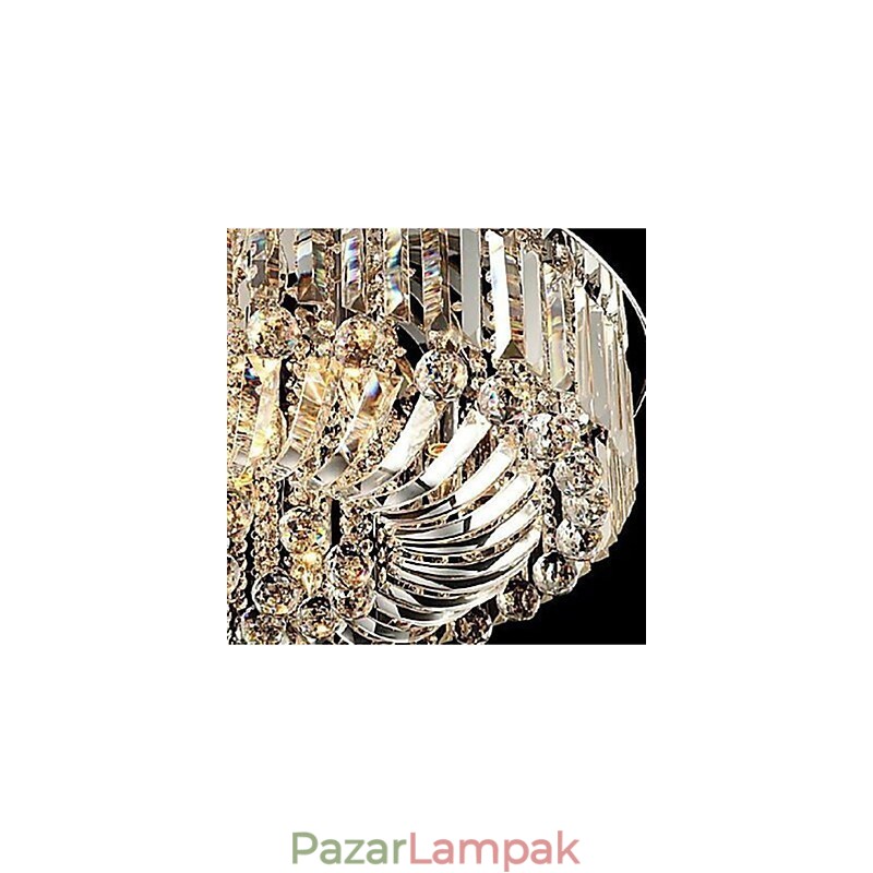 Süllyesztett lámpák alszakasz vezérlőfényforrás Crystal Metal Fashion Modern Classic