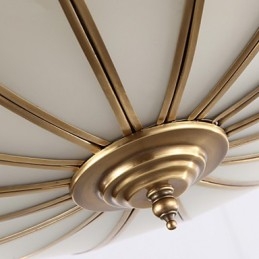 Flush Mount Crystal Modern kortárs, hagyományos klasszikus fém