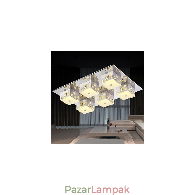 Mennyezeti lámpa 6 Light Modern Egyszerű Művészi