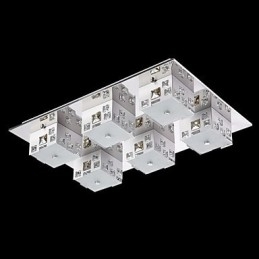 Mennyezeti lámpa 6 Light Modern Egyszerű Művészi