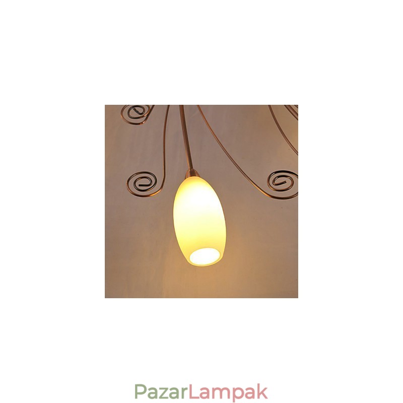 Művészi alumínium süllyesztett lámpák 12 lámpával