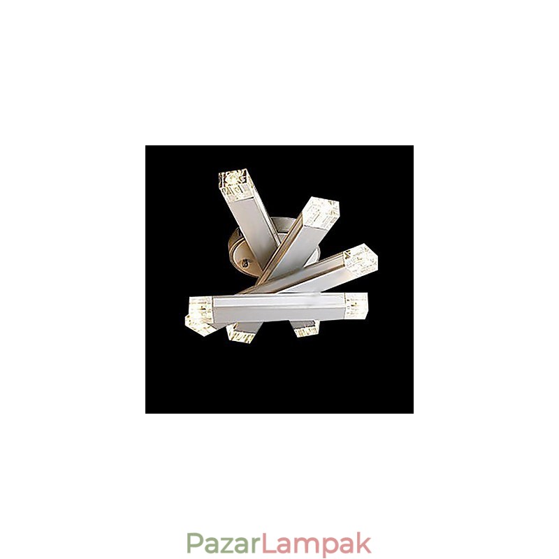 Modern, kortárs fém süllyesztett tartó