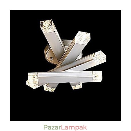 Modern, kortárs fém süllyesztett tartó