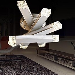 Modern, kortárs fém süllyesztett tartó