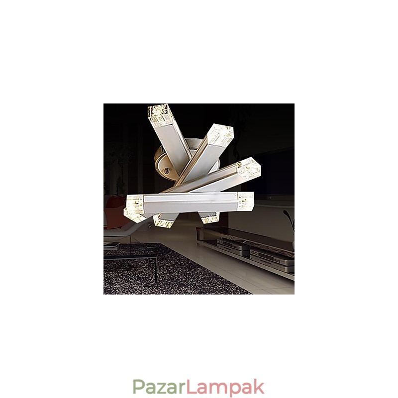 Modern, kortárs fém süllyesztett tartó