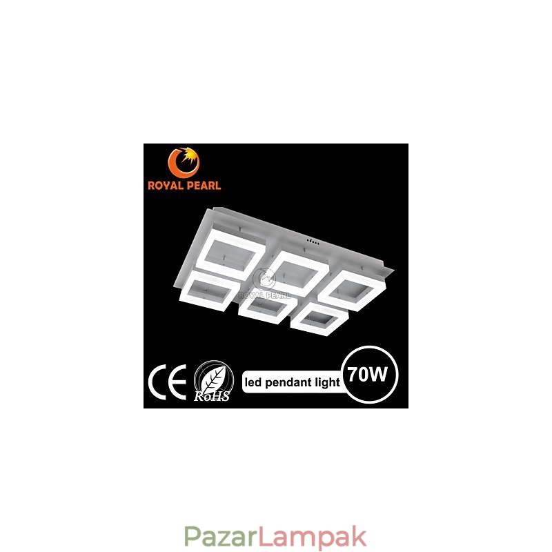 50000h élettartam, nagy lumen 70W függőlámpa