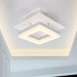 9 W-os, modern, modern akril süllyesztett tartó