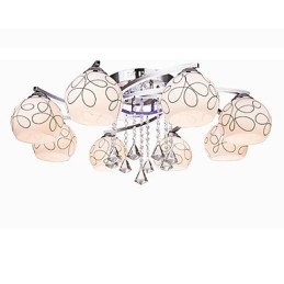 Chandelier Modern Crystal Living 8 lámpa