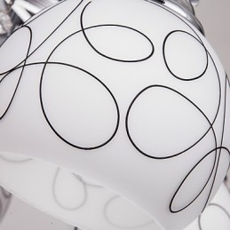 Chandelier Modern Crystal Living 8 lámpa