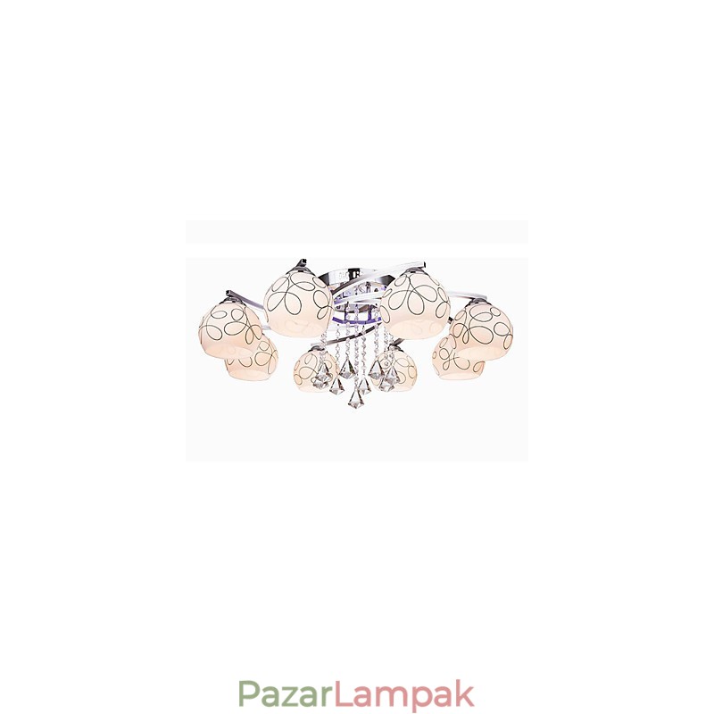 Chandelier Modern Crystal Living 8 lámpa