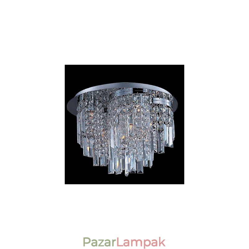 Félig süllyesztett rögzítés 10 lámpával