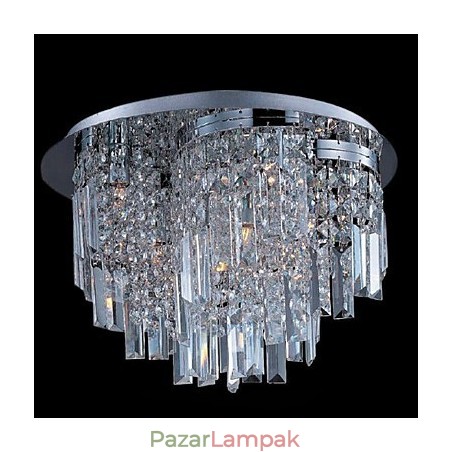 Félig süllyesztett rögzítés 10 lámpával