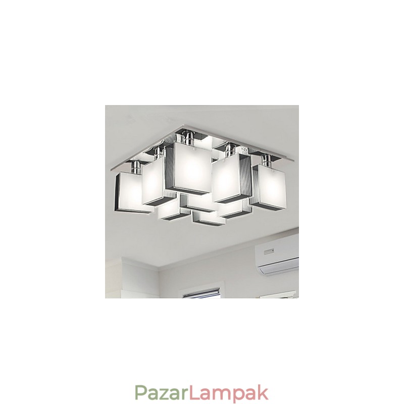 Modern, modern króm fém süllyesztett tartó