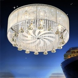 Flush Mount Crystal modern kortárs üveg