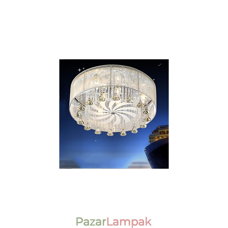 Flush Mount Crystal modern kortárs üveg