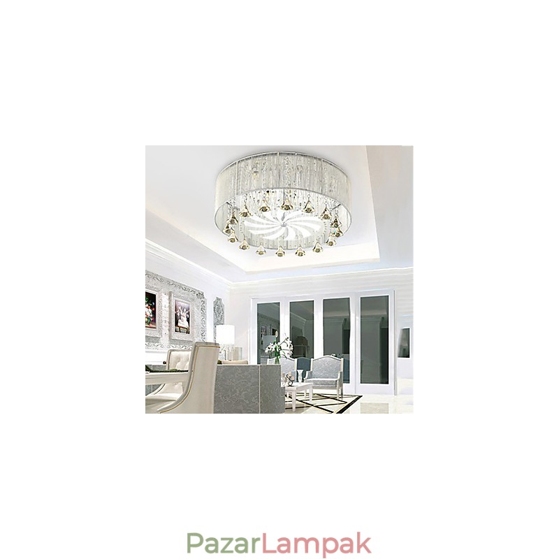 Flush Mount Crystal modern kortárs üveg