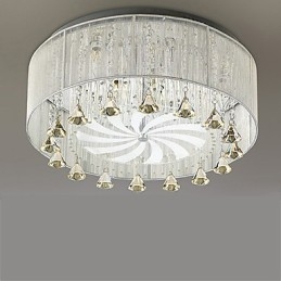 Flush Mount Crystal modern kortárs üveg