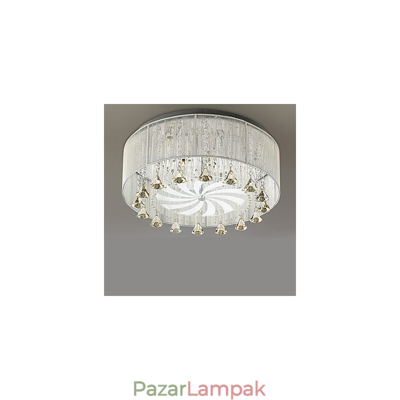 Flush Mount Crystal modern kortárs üveg