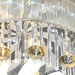 Flush Mount Crystal modern kortárs üveg