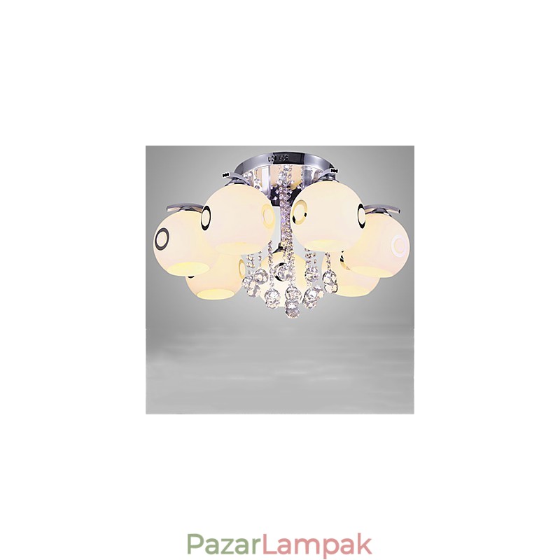 Flush Mount Crystal modern kortárs üveg