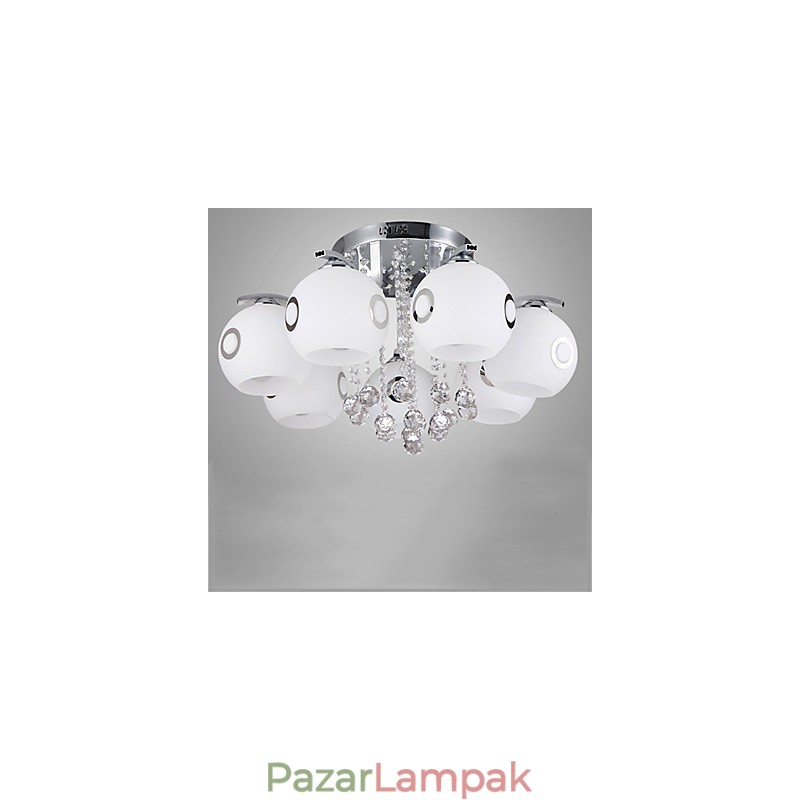 Flush Mount Crystal modern kortárs üveg