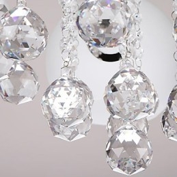 Flush Mount Crystal modern kortárs üveg