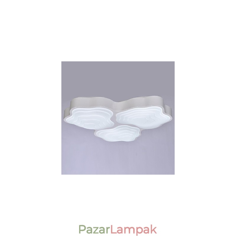 Mennyezeti lámpák 3 könnyű művészi rozsdamentes acél bevonat