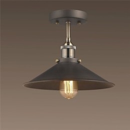 Vintage Mini Edison mennyezeti lámpa 1 könnyűfém süllyesztett lámpa
