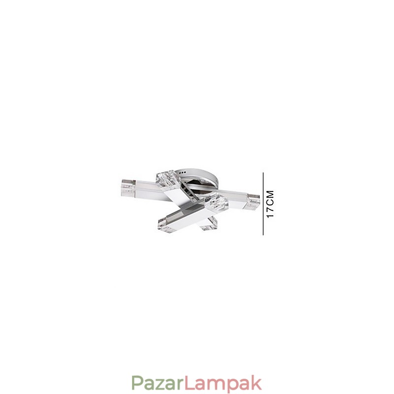Modern mennyezeti lámpa 6 lámpával elegáns kivitelben
