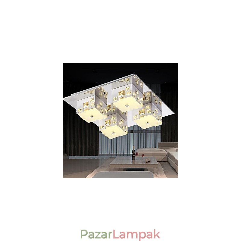 Mennyezeti lámpa 4 Light Modern Egyszerű Művészi