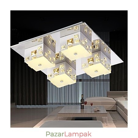Mennyezeti lámpa 4 Light Modern Egyszerű Művészi Mennyezeti lámpa 4 Light Modern Egyszerű Művészi