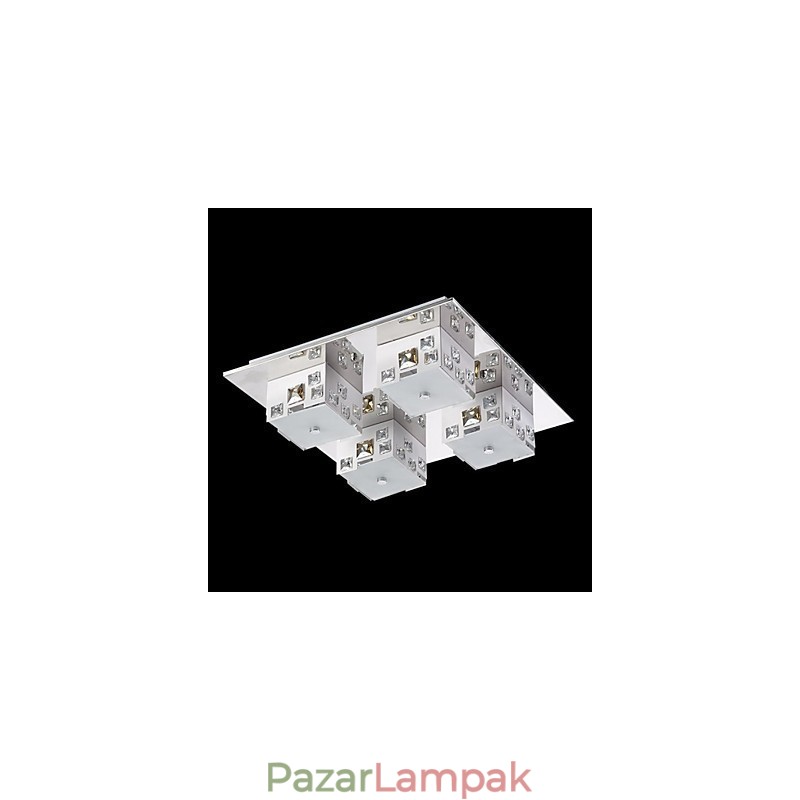 Mennyezeti lámpa 4 Light Modern Egyszerű Művészi