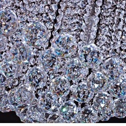 Flush Mount Crystal Modern kortárs fém