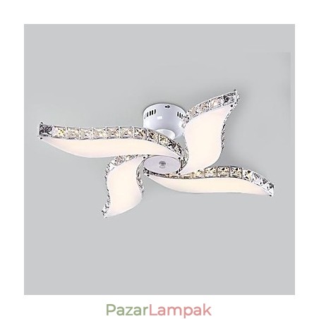 Modern, kortárs kristály fém süllyesztett tartó Modern, kortárs kristály fém süllyesztett tartó