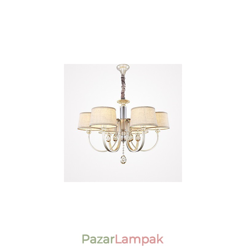 Country Crystal festés fém csillár