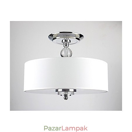 Elegáns Crytal süllyesztett tartó 6 lámpával, hengeres árnyékolásban Elegáns Crytal süllyesztett tartó 6 lámpával, hengeres árnyékolásban