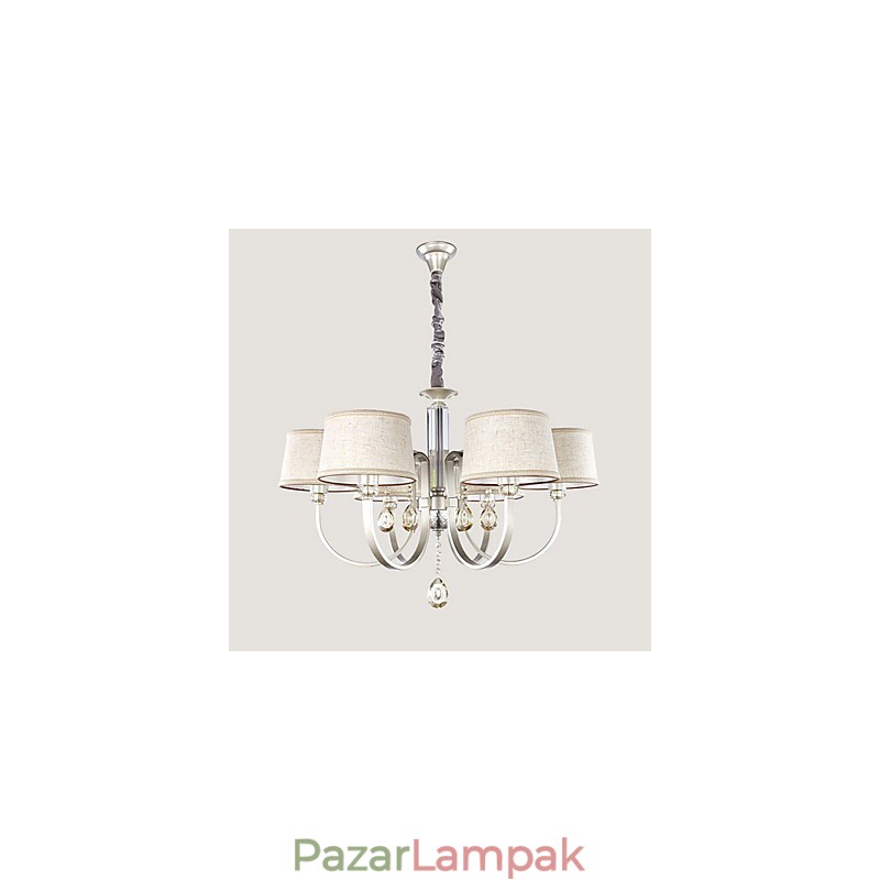 Country Crystal festés fém csillár