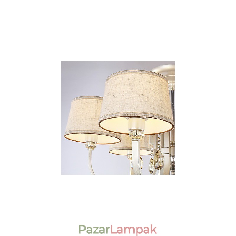 Country Crystal festés fém csillár