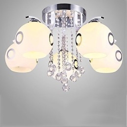 Flush Mount Crystal modern kortárs üveg
