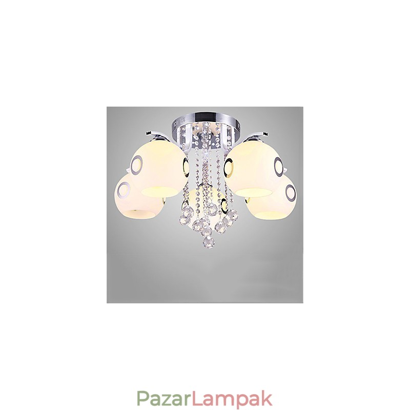 Flush Mount Crystal modern kortárs üveg