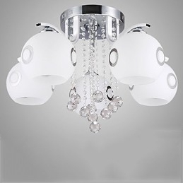 Flush Mount Crystal modern kortárs üveg