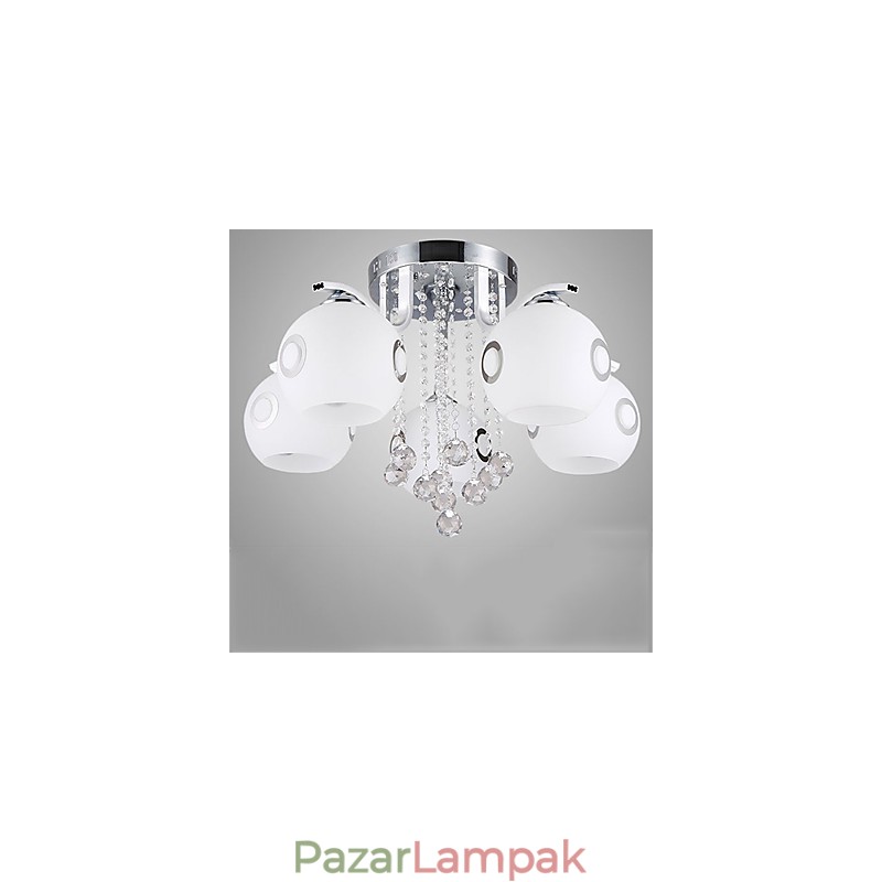 Flush Mount Crystal modern kortárs üveg
